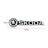 Стерео наклейка значок декора для автомобильного аудио Для Skoda Octavia MK2 MK3 2 3 A7 Fabia Karoq Kodiaq Superb Rapid Kamiq Scala Yeti
