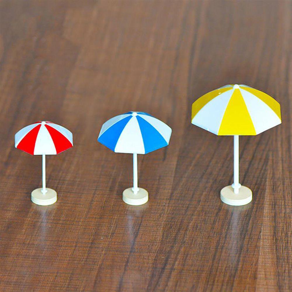 Miniature Landscape Dollhouse Fairy Garden Beach Sun Umbrella Micro Landscape Seascape Decoration