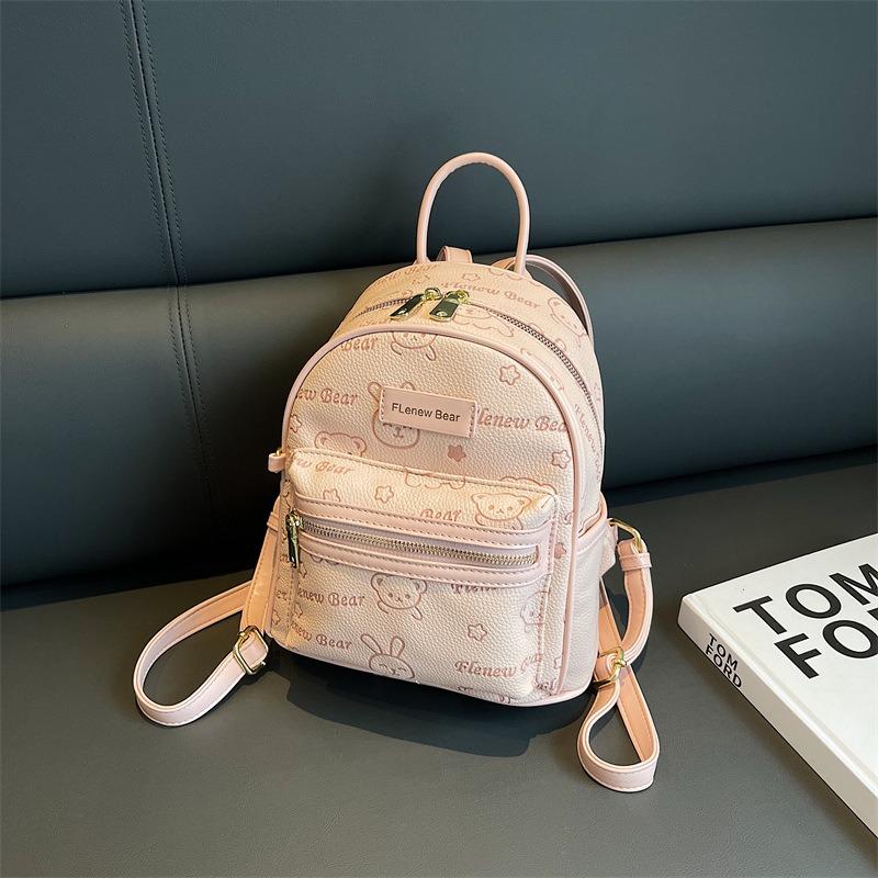 Новый рюкзак милый медведь повседневный модный дорожный маленькая сумка студент колледжа通勤 дорожная сумка