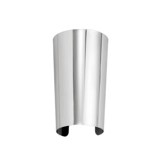 Женский браслет в винтажном стиле в стиле панк в стиле бохо, гладкий металлический браслет из нержавеющей стали с регулируемым отверстием, широкий браслет-манжета, ювелирные изделия на запястье