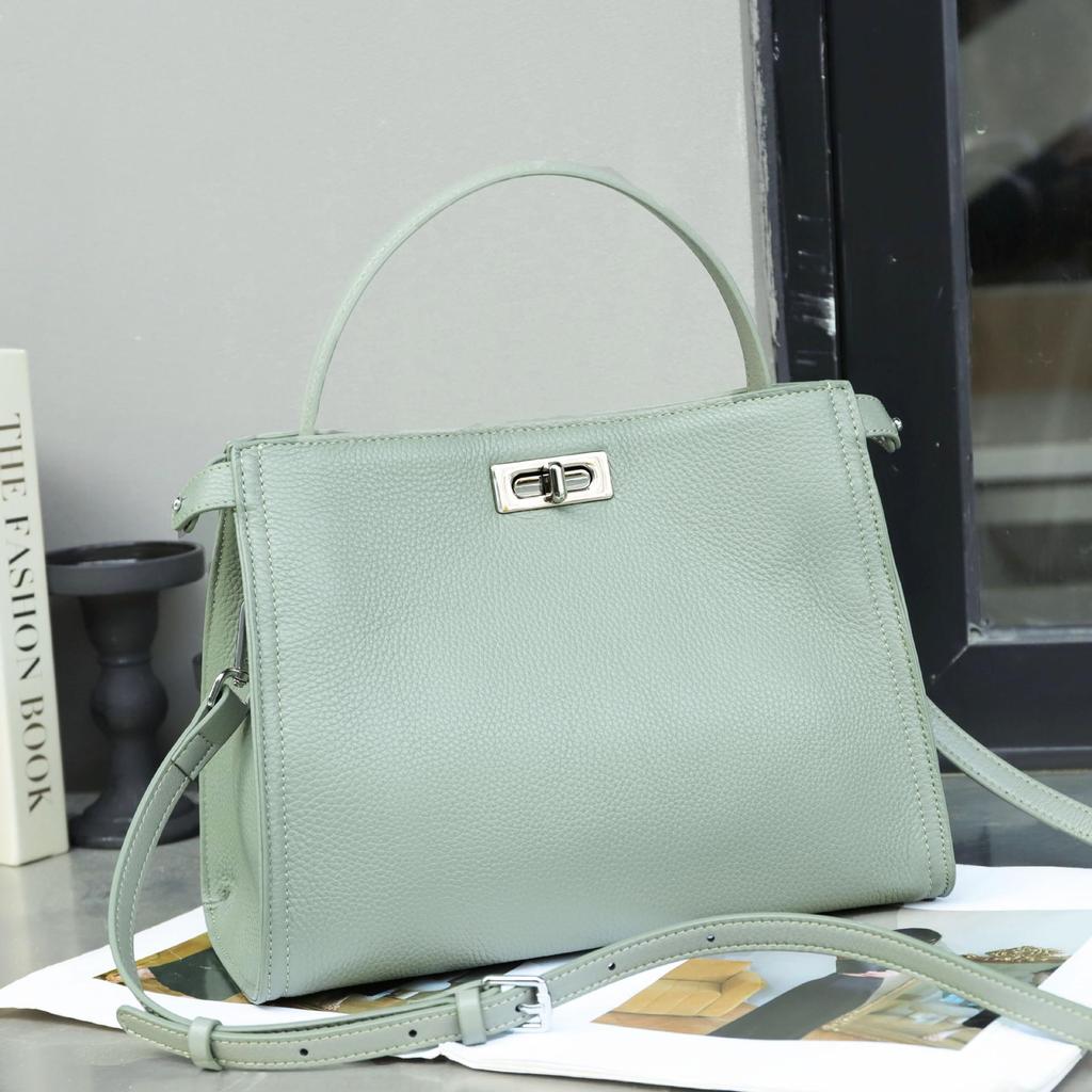 Женская большая сумка-тоут из натуральной кожи - Crossbody из кожи КРС первого сорта для работы и поездок