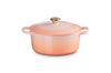 Литая эмалированная кастрюля Le Creuset Signature Cocotte Ronde 22 см, совместимая с газовой духовкой IH, японская [Авторизованный продукт]