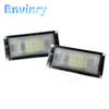 1Pair Car Waterproof  License Plate Light For BMW E46 2D M3 98-03 Lights Rear Number Plate Lamp Direct Replacement