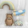 Inflatable Airplane Rainbow Balloons Cute Birthday Party Decor  Baby Shower KTY