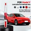Для Tesla Model Y 1996-2026 Автомобильный карандаш для подкраски кузова Автомобильный карандаш для подкраски Черный Белый Средство для ремонта краски дисков Tesla Ремонт краски