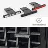 Для Mercedes benz W212 W213 W202 W211 W176 W210 W205 GlA GlC ClS GlK Аксессуары Автомобиль Передняя Решетка Значок Эмблема Наклейка