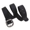 Leather Pattern Leopard Belt With Electroplated Buckle For Women Casual
