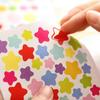 10 шт. смешанные наклейки, бумажные точки, сердце, звезда, детские милые цветные наклейки, игрушки, альбом, украшение для дневника, наклейка, клейкая этикетка TMZ