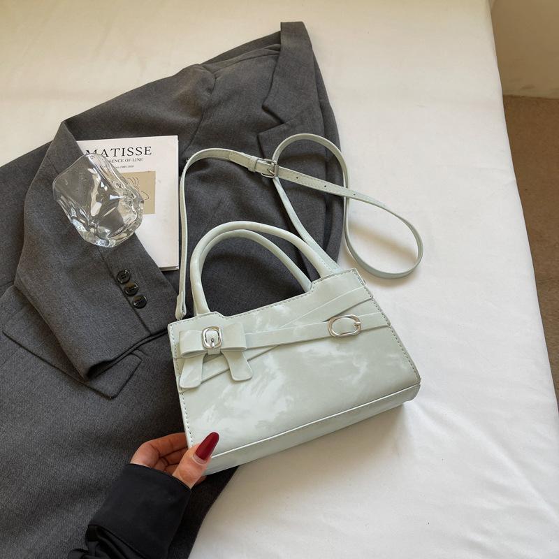 Премиальная сумка в иностранном стиле женская 2025 новая простая нишевая дизайнерская сумка через плечо, сумка-мессенджер, модная портативная сумка-тоут