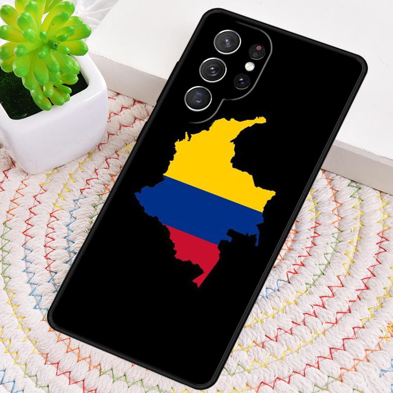 Чехол для телефона Флаг Колумбии для Samsung Galaxy note 10 pro S26 Ultra S23 S24 FE S25 S21 S22 PLUS ударопрочный