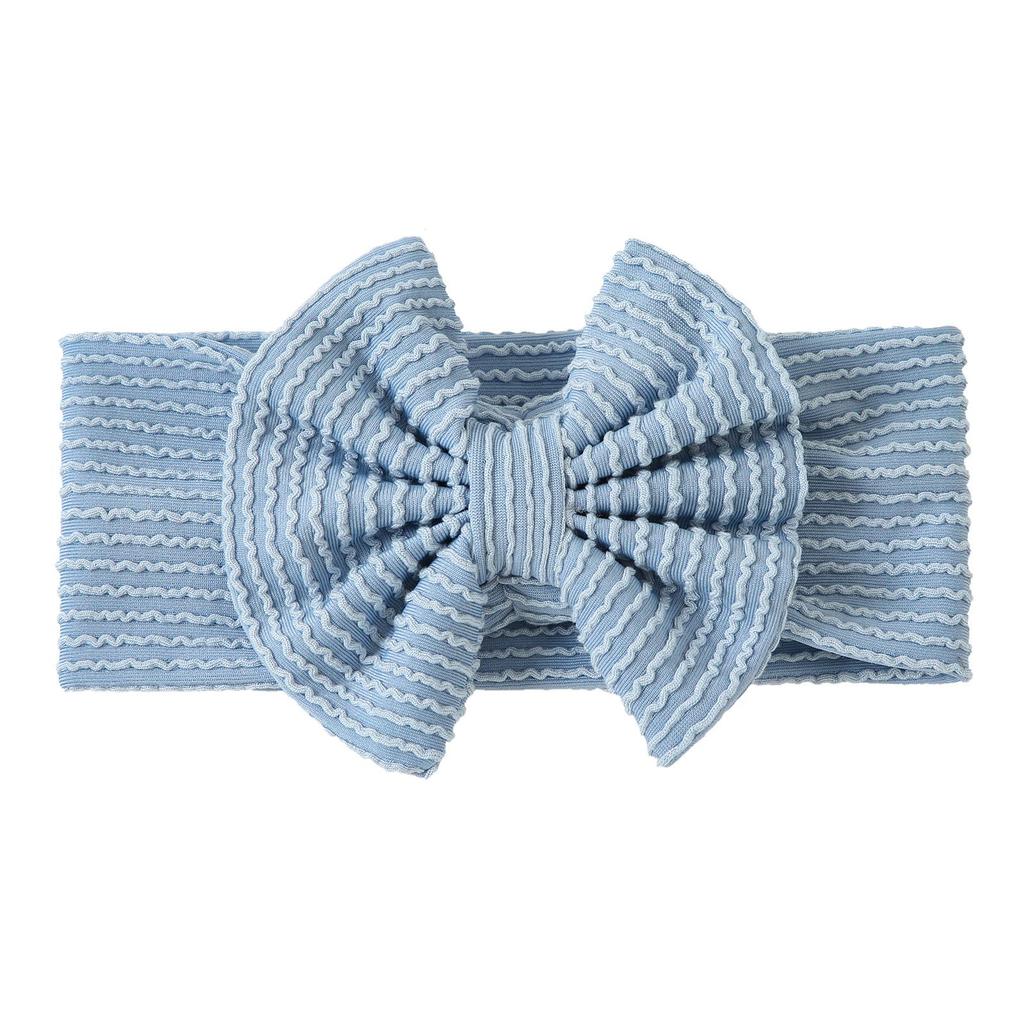 Европейский и американский стиль полосатая клетчатая эластичная детская повязка на голову - приятная к коже, новая TUME SHEIN