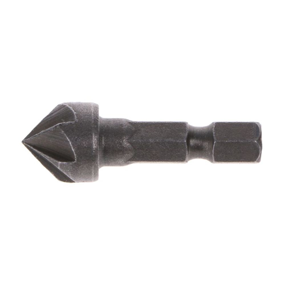 Burr Tools Bevel Cutting Deburring Drilling 1/4" Hex Shank Chamfer Bit Cutter Countersink Drill