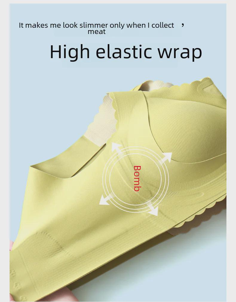 Регулируемый, дышащий, бесшовный бюстгальтер с защитой от провисания для женщин с большой грудью, идеальный для комфорта летом