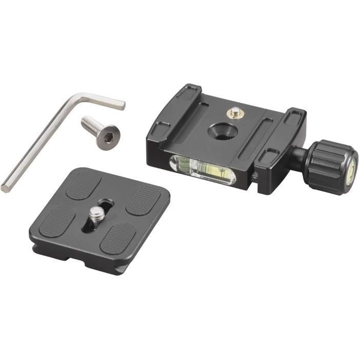 Système de libération rapide - CULLMANN - CARVAO CAX 375 - Aluminium usiné CNC - Compatible Arca‑Swiss - Tampon caoutchouc