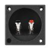 Акустическая клеммная коробка Push Spring Type 2 Binding Post Cable Connector Акустические компоненты