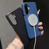Samsung A17 Магнитное Поглощение Премиальный Силиконовый Чехол для Телефона