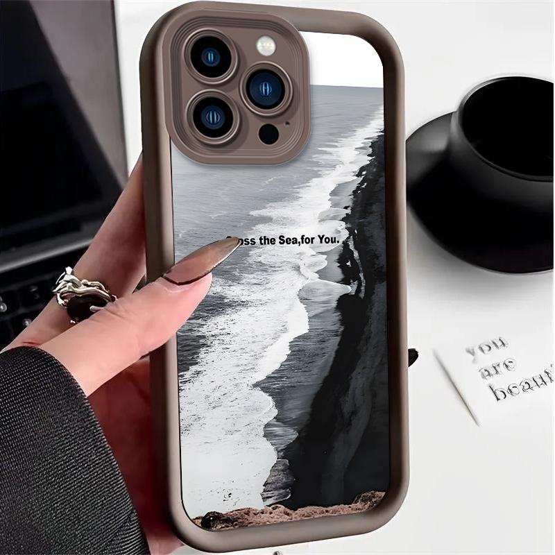 Модный модный чехол с принтом, гибкий мягкий силиконовый чехол из ТПУ, полная задняя крышка для Xiaomi Redmi Samsung Infinix