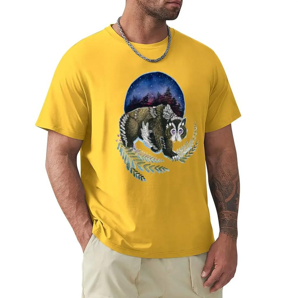 anime boys whites summer tops t shirt Midnight Walk T-Shirt plus sizes plus size tops graphic clothing