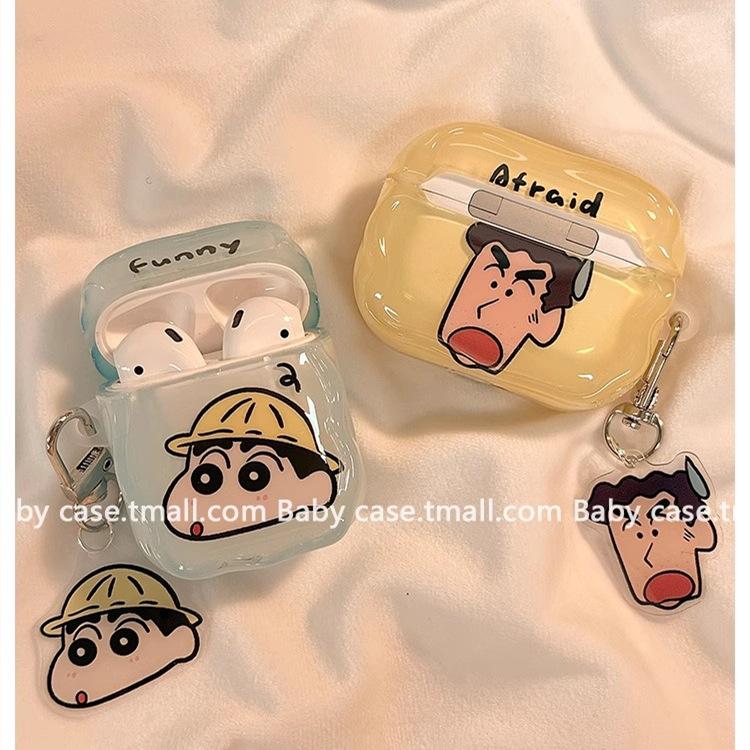 Fun cartoon animation cute application apple AirPods 1 protective case apple wireless earphone case 1 generation pro1