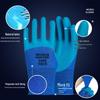 Durable Non-Slip Oil-Resistant Latex Dipped Work Gloves for Construction and Labor Protection