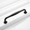 Black Handle American Style Modern Pull Antique Handles and Knobs Drawer Furniture Kitchen Cabinet