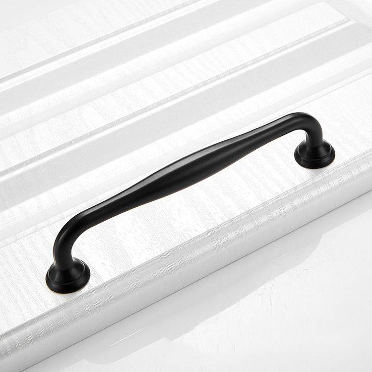 Black Handle American Style Modern Pull Antique Handles and Knobs Drawer Furniture Kitchen Cabinet