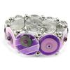 [H8765] - Purple 'Bora Bora' Designer Bracelet