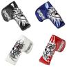 High Quality PU Leather Putter Cover Compatible with Scotty Cameron Odyssey Magnetic Type Skull Pattern Pin Type Blue Opening/closing Red, Black,