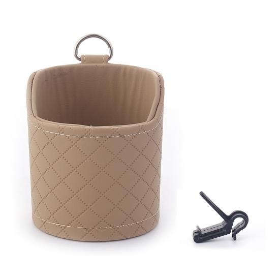 Практичный ведро для хранения автомобиля, прочная несущая способность, плед, сохраняет порядок