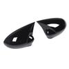 Side Mirror Cap Cover 735417229 Glossy Black Rearview Wing Mirror Cover for Grande Punto DAL EVO DAL