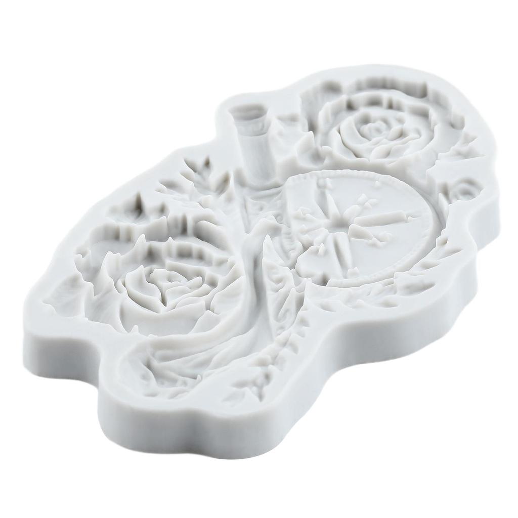 Формы из силикона Охотник Пистолет Олень Собака Сова Птица Часы Форма для мастики Инструменты для украшения торта Топпер для кексов Конфеты из шоколада Ремесло Жевательная паста Полимерная глина