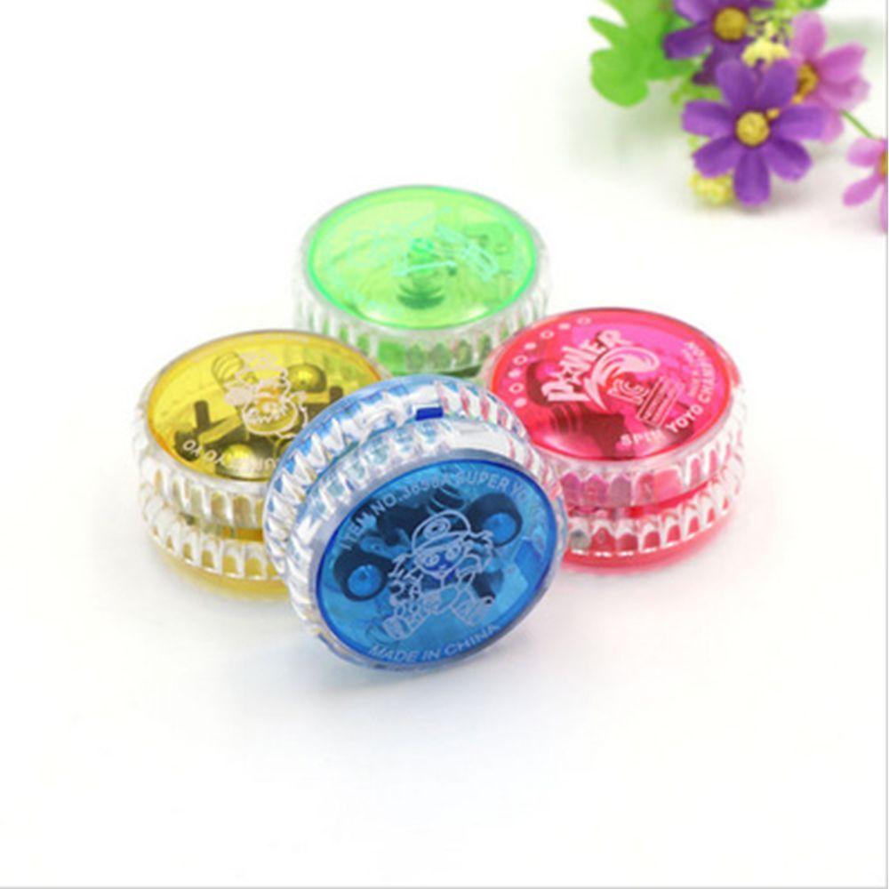 Plastic Luminescent Gift Yoyo Classic Toy LED Flashing Hand-Eye Development
