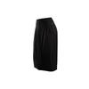 Esc Solid Color Pocket Zipper Woven Cargo Skirt Women Skirts Black DR5402-010
