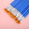 10/20Pcs Painting Brushes Set Art Round Flat Hair Nylon Hair Paint Brush for Oil Acrylic Watercolor Kids/Artists/Beginners/Stude