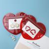 100pcs Waterproof Heart Shaped Self Sealing Bag Romantic Gift Plastic Bags  Valentine's Day Gift