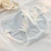 A-class Baby Cotton Jacquard Underwear Women's 5A Antibacterial Crotch Pure Cotton Breathable Waist Panties Bag Hip Triangle Pants