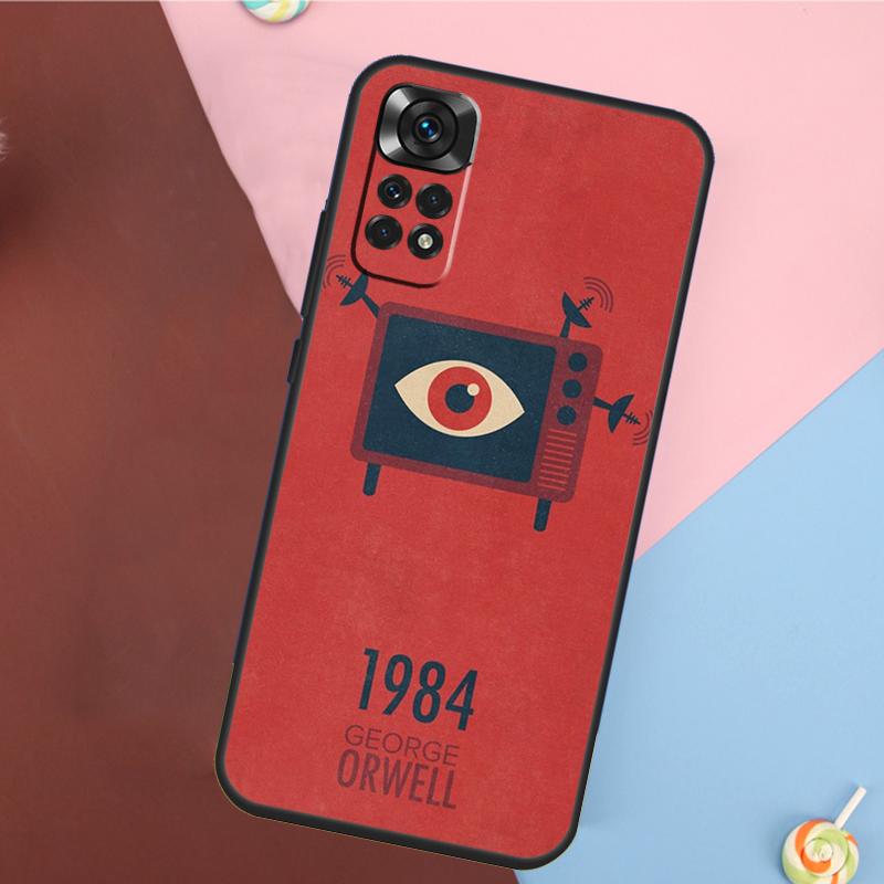 1984 Джордж Оруэлл Чехол для Xiaomi Redmi Note 14 13 Pro 12 11 9 10 9S 10S 11S 12S Redmi 14C 10C 12C 13C