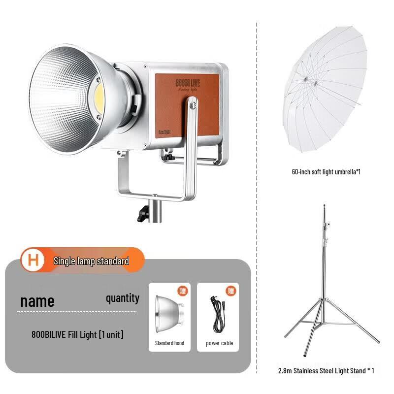 Miaotu 800 Вт 800BI-LIVE Ретро Двухцветный Фотографический Заполняющий Свет