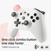 Беспроводной геймпад для Android/iOS/ПК/PS3/PS4 Bluetooth игровой контроллер 6-осевой гироскоп TURB непрерывная функция двойной вибрации двигателя