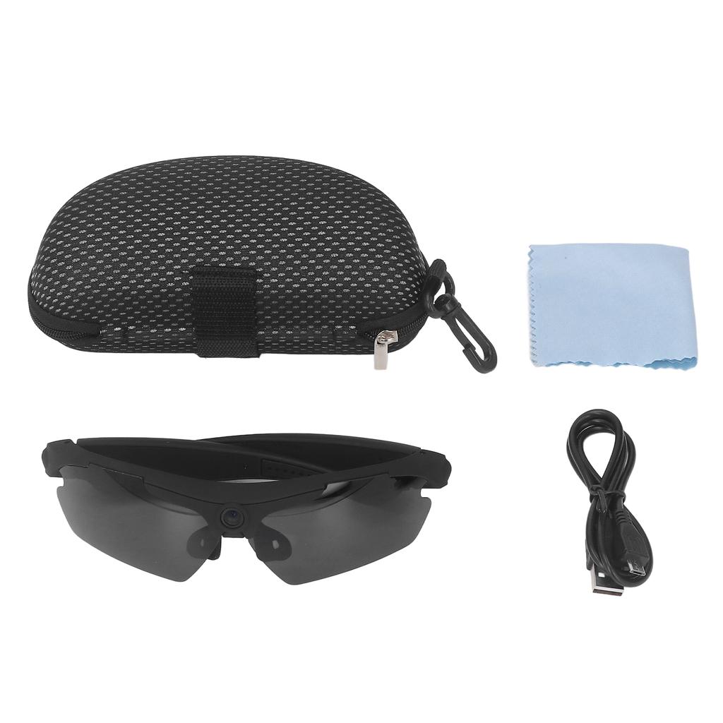 Camera Glasses Video Sunglasses 1080P Full HD Video Recording Shooting Camera Glasses for Cycling