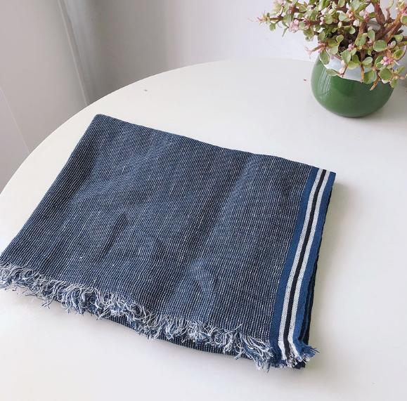 New Arrival Men Style Spring and Autumn Scarf 100% Linen Solider Color Long Scarves Shawl Fashion Men Scarf