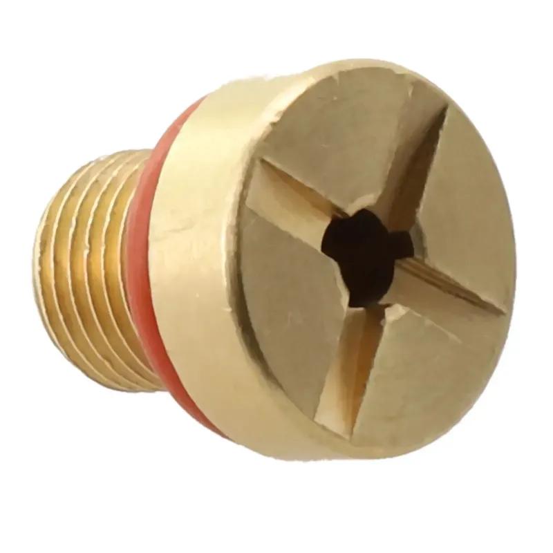 LR034624 LR034624 Male Thread Brass End Cap Solid Plug Connector For Land Rover With O Ring Gasket And Direct Fitment