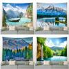 Natural Scenery Sky Lake Tapestry Bedroom Living Room Tapestry Home Wall Decoration Tapestry