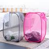 Laundry Bag Pop Up Mesh Washing Foldable Laundry Basket Bag Bin Hamper Storage Dirty Clothes Hamper Clothing Ocean Ball Storage