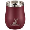 Captain Stag Captain Stag Ue 3577 [стакан для улицы, ароматный, вакуумный, двойной, 240 мл, термоизолированный, нержавеющая сталь, красный]