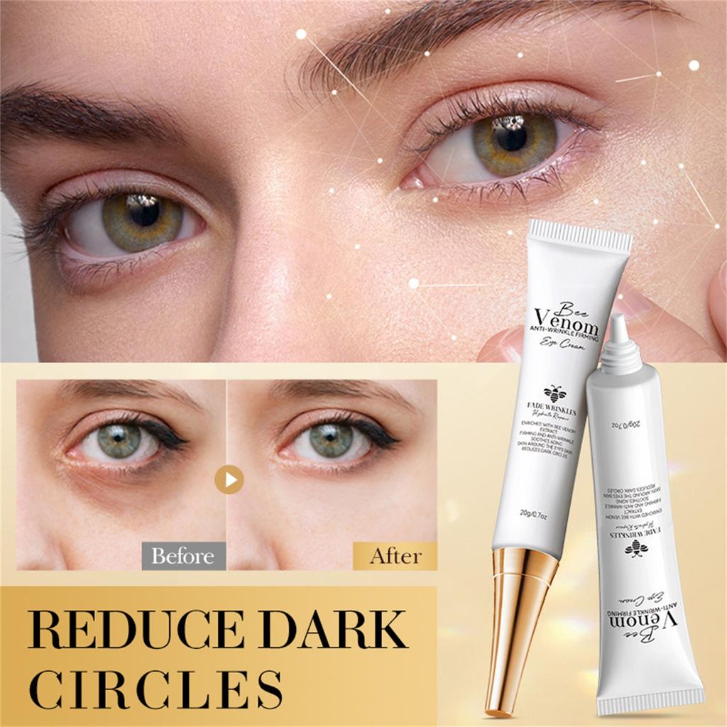 Крем для век против морщин и укрепления кожи с пчелиным экстрактом, увлажняющий и улучшающий состояние сухой кожи вокруг глаз