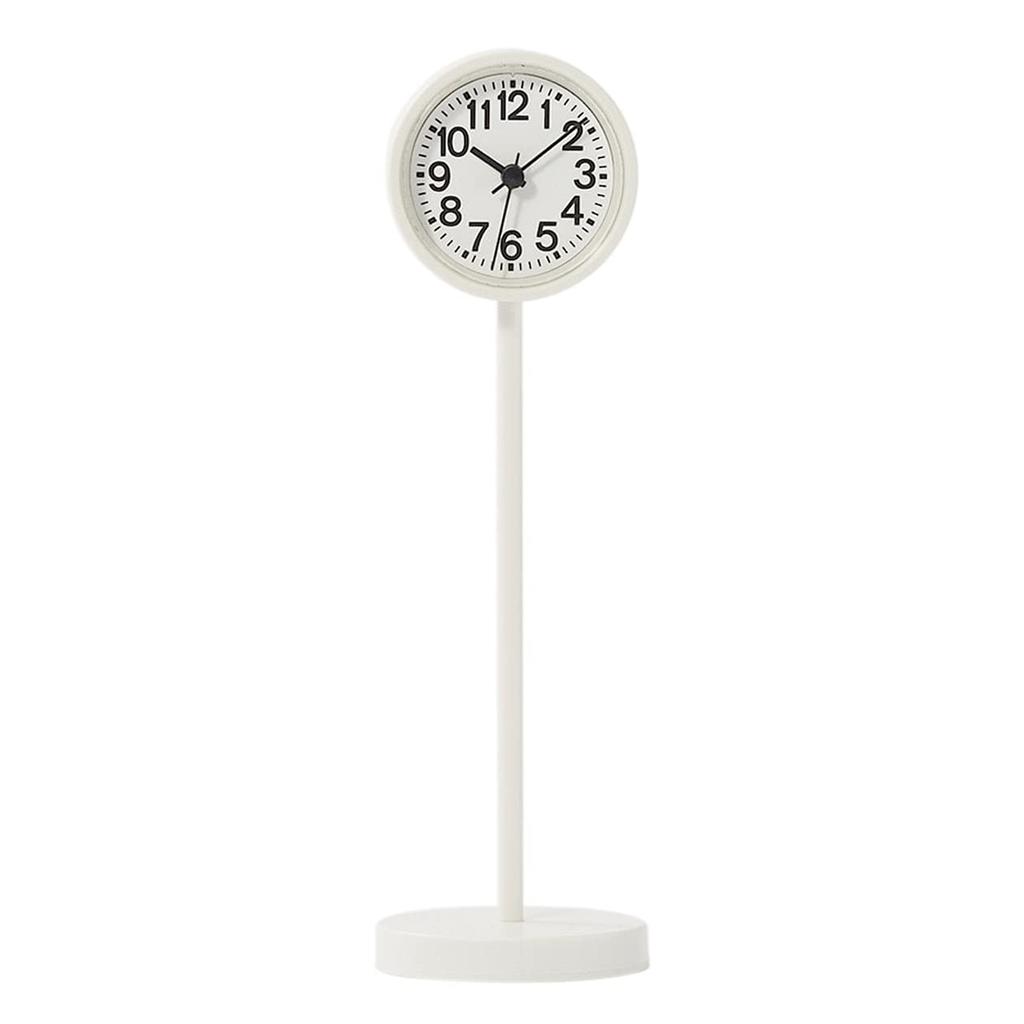 MUJI Park Clock Mini White MJ-PCM2 44275740 Width 55 X Depth 55 X Height 182mm