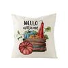 Home Thanksgiving Pumpkin Polyester Pillow Cover Home Sofa Pillow Cushion Cover