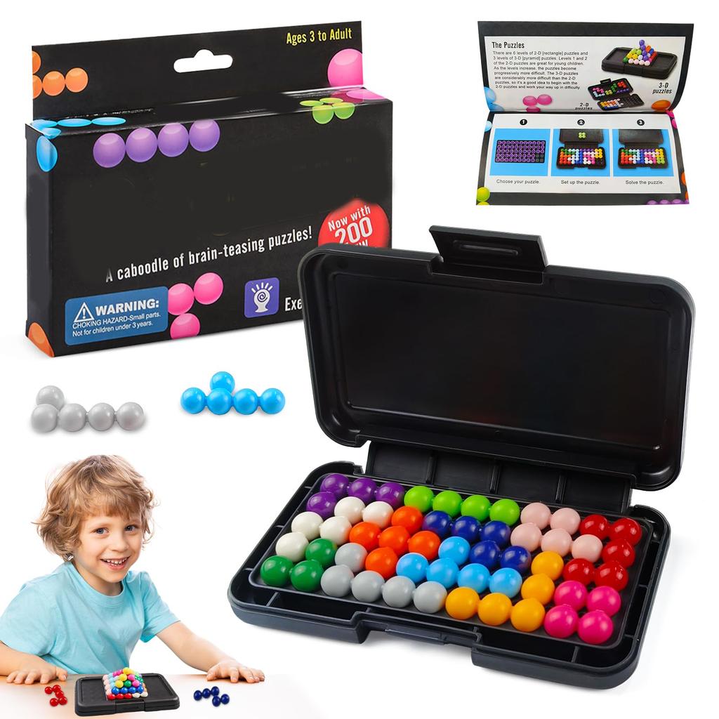 Игры-головоломки, Интеллектуальная игра IQ, Детские игры-головоломки, Есть 200 видов задач, Подходит для 8-летних детей и взрослых 3D-игры.