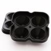 4 Cups Ball Shape 3D Ice C Ube Silicone Maker Tray